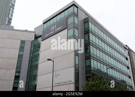 Passbüro Ihrer Majestät in Liverpool Stockfoto