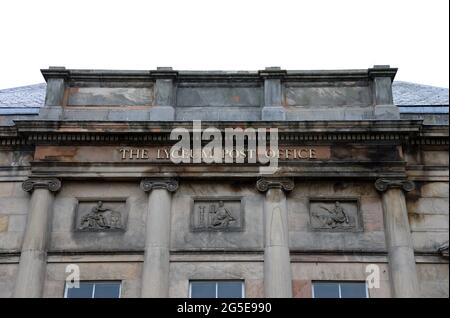 Das Lyceum Post Office Gebäude in Liverpool Stockfoto