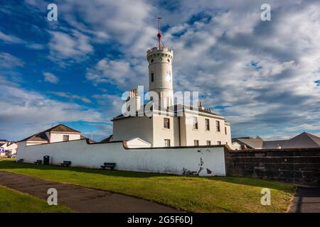 Das Signal Tower Museum in der Stadt Arbroath, Angus, Schottland Stockfoto