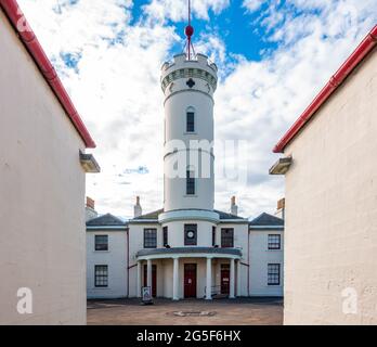 Das Signal Tower Museum in der Stadt Arbroath, Angus, Schottland Stockfoto