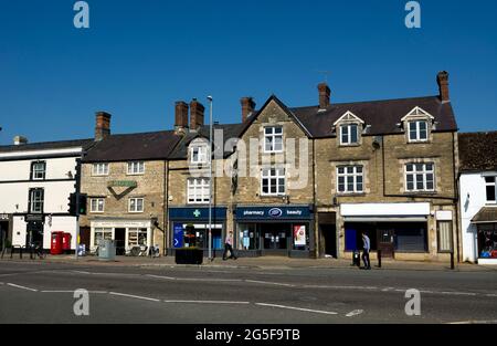 Marktplatz, Brackley, Northamptonshire, England, Vereinigtes Königreich Stockfoto