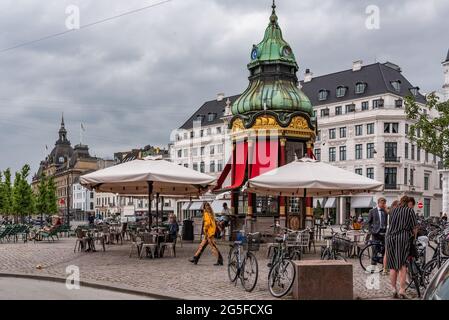 Kongens Nytorv, Kopenhagen, Dänemark Stockfoto