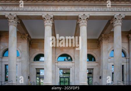 HANNOVER, DEUTSCHLAND. 19. JUNI 2021. Gebäude des landtags von Niedersachsen Stockfoto