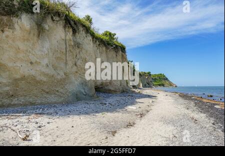 Strandlandschaft rund um Hiddensee, eine Insel in der Ostsee Stockfoto