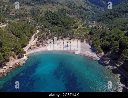 Cala Tuent, Mallorca, Balearen Stockfoto