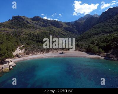 Cala Tuent, Mallorca, Balearen Stockfoto