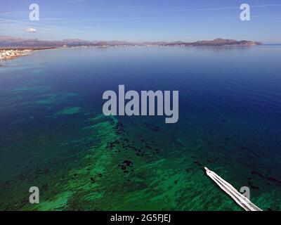 Alcudia Bay, Mallorca, Balearen Stockfoto