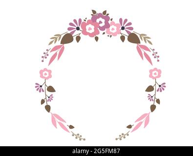 Flower Halo eps Bilder, Flower Halo Clipart Download Stock Vektor