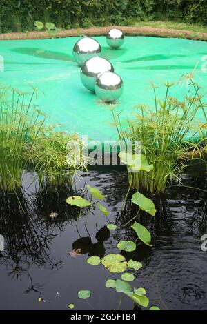 Internationales Gartenfestival, Chateau de Chaumont, Pays de la Loire, Frankreich, Europa Stockfoto