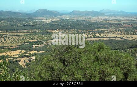 Puig de Santa Magdalena, Mallorca, Balearen Stockfoto