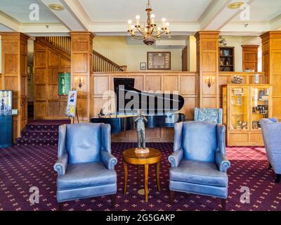 Boulder City, 6. Mai 2021 - Innenansicht des Boulder City-Hoover Dam Museums Stockfoto