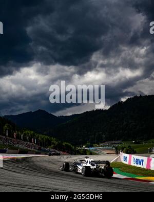 Spielberg, Österreich. Juni 2021. # 22 Yuki Tsunoda (JPN, Scuderia AlphaTauri Honda), F1 Grand Prix der Steiermark am Red Bull Ring am 27. Juni 2021 in Spielberg, Österreich. (Foto von HOCH ZWEI) Quelle: dpa/Alamy Live News Stockfoto