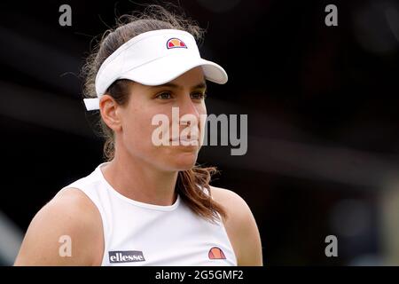 Aktenfoto vom 10-06-2021 von Johanna Konta. Ausgabedatum: Sonntag, 27. Juni 2021. Stockfoto