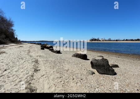 Pirates Cove Belle Terre Long Island New York Stockfoto