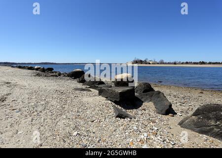 Pirates Cove Belle Terre Long Island New York Stockfoto