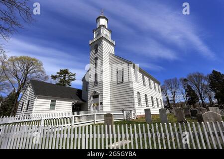 Setauket Presbyterian Church Long Island New York Stockfoto