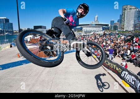 Rockstar BMX Games 2009 Australien Stockfoto