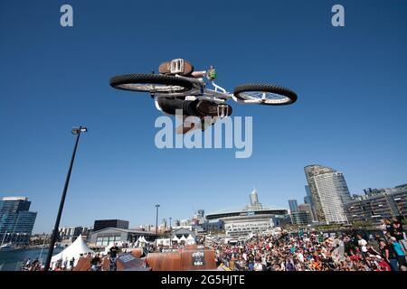 Rockstar BMX Games 2009 Australien Stockfoto