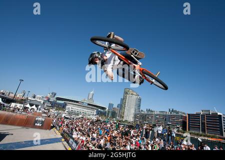 Rockstar BMX Games 2009 Australien Stockfoto