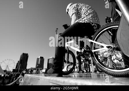 Rockstar BMX Games 2009 Australien Stockfoto