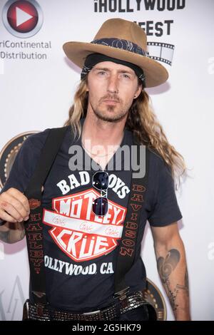 Hollywood, USA. Juni 2021. Randy Madden nimmt am 27. Juni 2021 an der iHollywood Filmfest Party im Woman's Club of Hollywood, Hollywood, CA Teil.Quelle: Eugene Powers/Alamy Live News Stockfoto