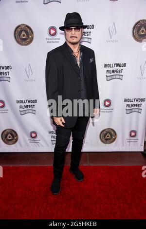 Hollywood, USA. Juni 2021. Chuck Wright nimmt am 27. Juni 2021 an der iHollywood Filmfest Party im Woman's Club of Hollywood, Hollywood, CA Teil.Quelle: Eugene Powers/Alamy Live News Stockfoto