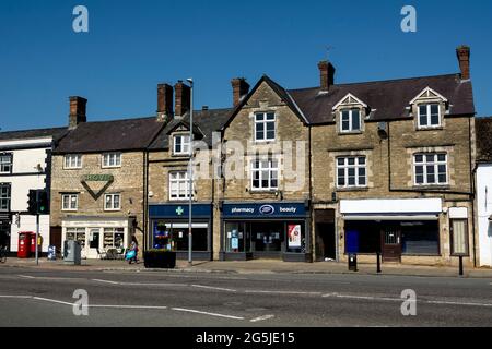 Marktplatz, Brackley, Northamptonshire, England, Vereinigtes Königreich Stockfoto