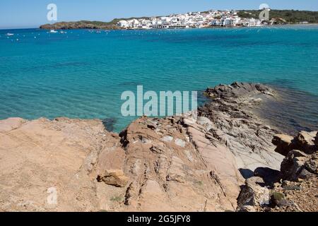 Es Grau, Menorca, Balearen Stockfoto