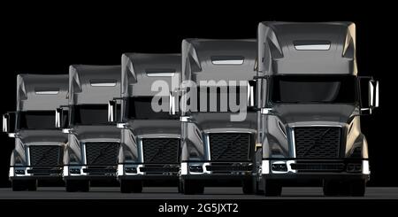 Volvo VNL-Serie - der Premium-Langstapler Volvo Trucks Stockfoto