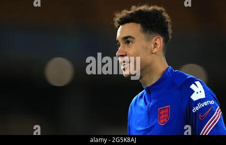 Aktenfoto vom 13-11-2020 von Englands Jamal Musiala. Ausgabedatum: Montag, 28. Juni 2021. Stockfoto