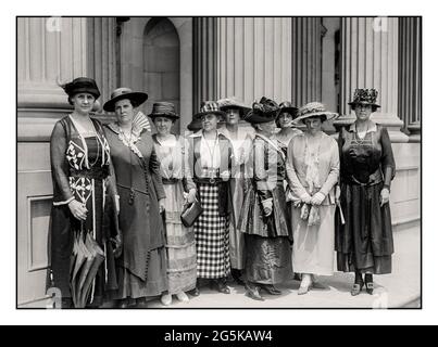 FRAUENWAHLRECHT IM CAPITOL Harris & Ewing, Fotograf erstellt/veröffentlicht 1919. - Vereinigte Staaten - District of Columbia - Washington DC Stockfoto