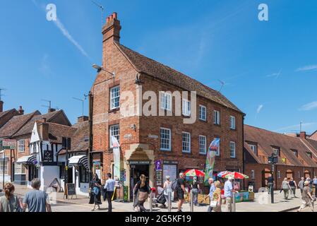 The Corner Shop in der Sheep Street in Stratford-upon-Avon, Warwickshire Stockfoto