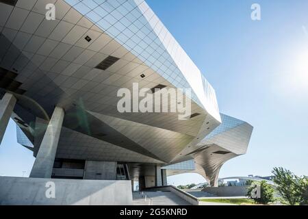 Museum (Musée) des Confluences, Architekten Coop Himmelblau, Lyon, Département Rhône, Auvergne-Rhone-Alpes, Frankreich, Europa Stockfoto