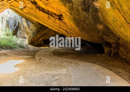 Naida Caves, Diu am Tag Stockfoto