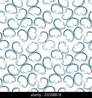 Für Textilien von Kleidung und Dingen, Papierprodukte, Verpackung, Tapete, Dekor, Notebook, Innen-und Hintergrund für soziale Netzwerke, etc. Stock Vektor