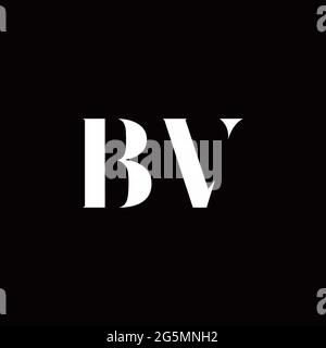 Logo Buchstabe Initial Logo Designs Vorlage mit Gold und schwarzem Hintergrund, Vektor-Symbol modern Stock Vektor