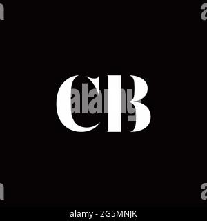 Logo Buchstabe Initial Logo Designs Vorlage mit Gold und schwarzem Hintergrund, Vektor-Symbol modern Stock Vektor