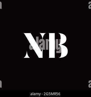 Logo Buchstabe Initial Logo Designs Vorlage mit Gold und schwarzem Hintergrund, Vektor-Symbol modern Stock Vektor