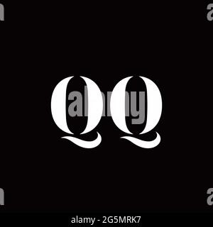 Logo Buchstabe Initial Logo Designs Vorlage mit Gold und schwarzem Hintergrund, Vektor-Symbol modern Stock Vektor