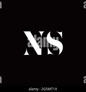 Logo Buchstabe Initial Logo Designs Vorlage mit Gold und schwarzem Hintergrund, Vektor-Symbol modern Stock Vektor