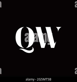 Logo Buchstabe Initial Logo Designs Vorlage mit Gold und schwarzem Hintergrund, Vektor-Symbol modern Stock Vektor