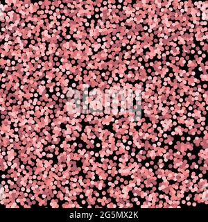 Abstraktes Roségold nahtloses Muster Vektor-Illustration Stock Vektor