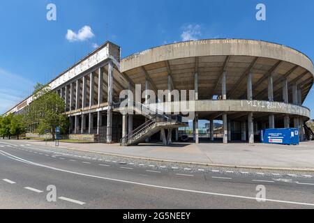 Velky Strahovsky Stadion, Praha, Ceska republika / Great Strahov Stadion, Prag, Tschechische republik Stockfoto