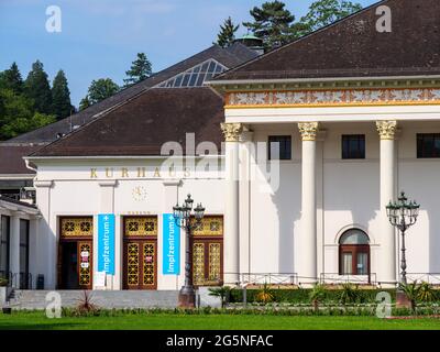 Vaccinationcenter in Kurhaus, Baden-Baden, Baden-Württemberg, Deutschland, Europa Stockfoto