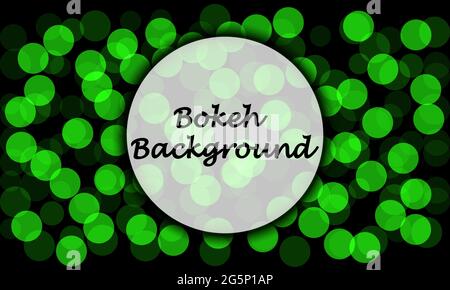 Strahlend weiße Lichter mit Funkeln. Bokeh Hintergrund. Festliche defokussed Lichter. Unscharfes, helles abstraktes Bokeh auf hellem Hintergrund. Stock Vektor