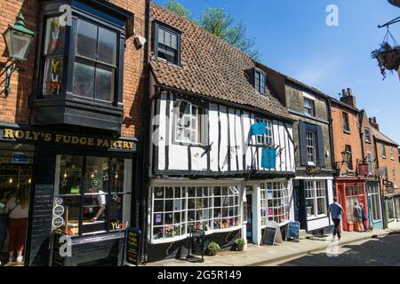 Glocken Tee- und Kaffeehaus Steep Hill Lincoln City 2021 Stockfoto