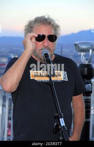 Las Vegas, NV 28. Juni 2021 Rock & Roll Hall of Famer Inductee, Rock Legend SAMMY HAGAR kündigt Las Vegas Residency The Strat Hotel, Casone & SkyPod Las Vegas, NV 28. Juni 2021 an Stockfoto