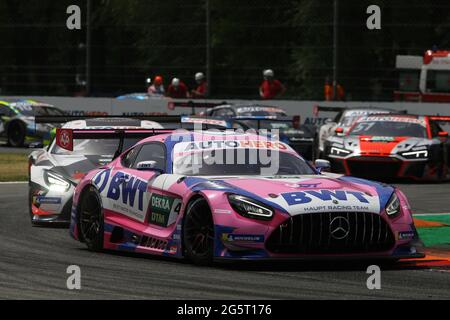 Maximilian Götz, Mercedes AMG GT3, TEAM HRT Stockfoto