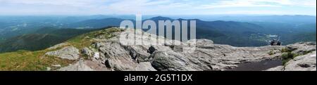 Mount mansfield, höchster Punkt von Vermont 2021 Stockfoto