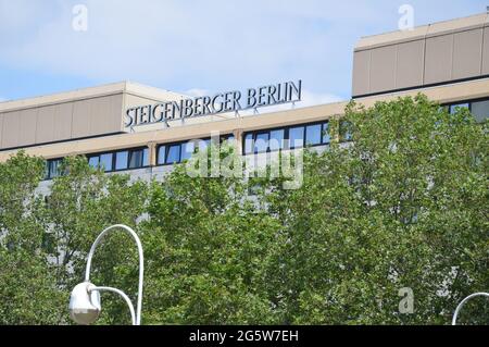 Steigenberger Hotel Berlin - Juni 2021 Stockfoto